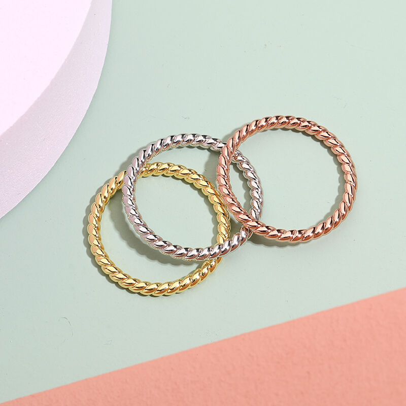 Simple Braided Stacking Ring