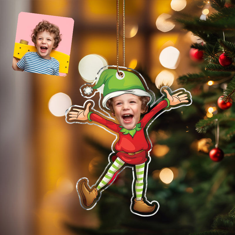 Adornos navideños personalizados Fotos personalizadas para niños Regalos especiales para niños