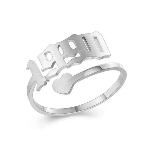 "Erfolgreich Und Unaufhörlich" Personalisierter Engravierter Ring