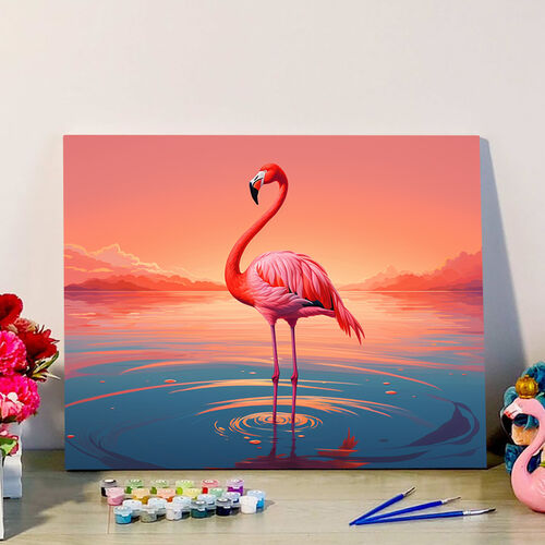 無題 油絵具 Amazon | paint by numbers 鹿 数字油絵 塗り絵 手塗り DIY絵