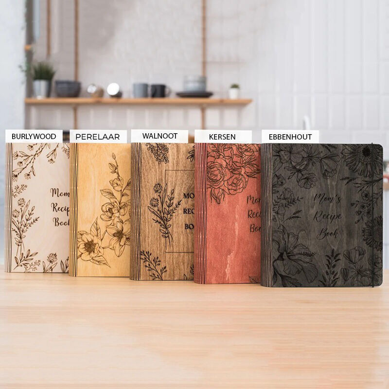 Gepersonaliseerd Receptenboek Custom Optioneel geheim ingrediënt Creatief kaftontwerp Cadeau voor haar