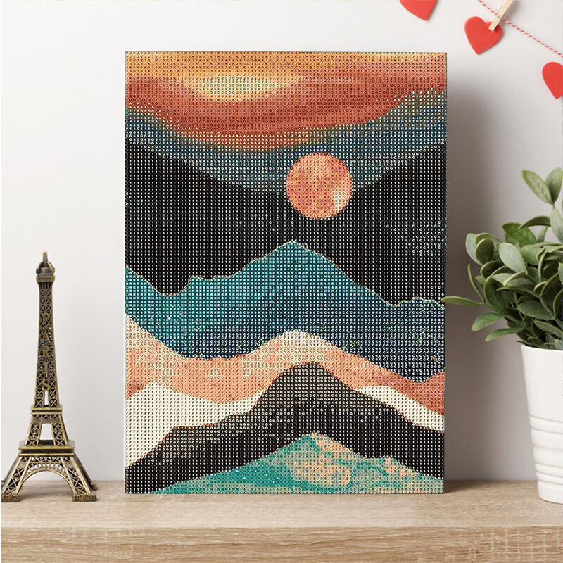 ダイヤモンド アート ビーズ絵画 DIY 手作り インテリア