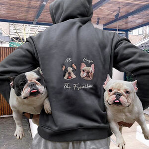 犬の刺繍付きグレーのパーカー（希少） 67eb943b1a2fd.jpg