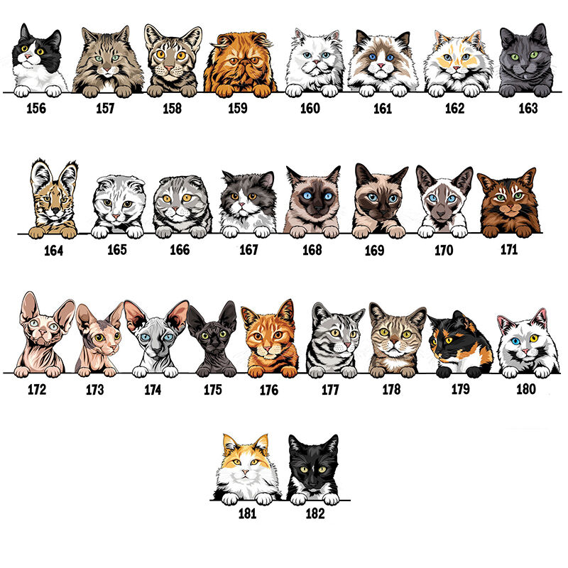 Personalisierte Schlüsselhalter Optional Pet Portrait Design Perfektes Geschenk für Tierliebhaber