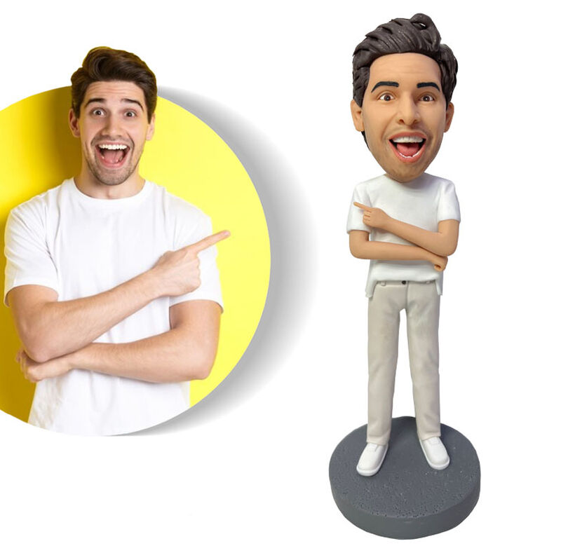 Custom Bobblehead Full Body Photo Customized Gift For Him