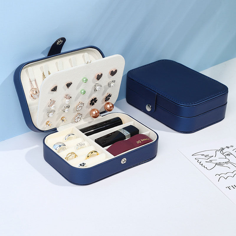 Joyero rectangular personalizado con nombre y corazón vacío para mamá
