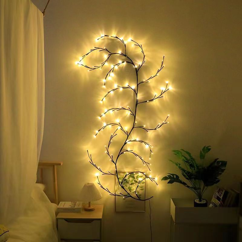 LED Bendable Rattan Light Creative Decor Gift for Family