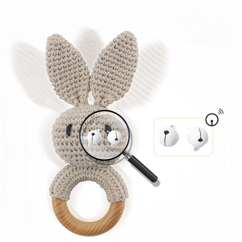 Personalized Baby Name Rattle Perfect Gift for Newborn