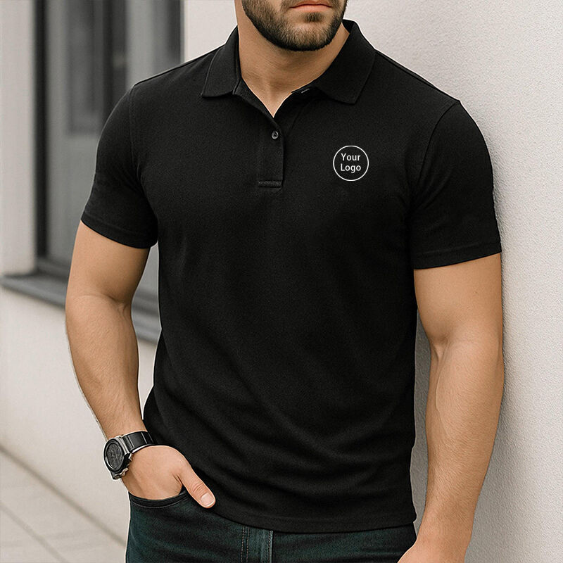 Personalized Picture Polo Shirt Creative Gift for Family