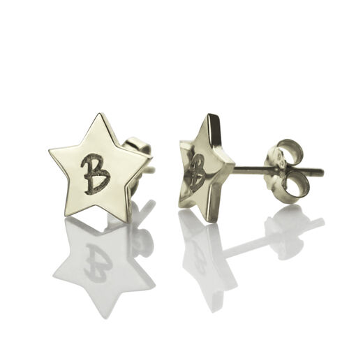 "Good Luck" Personalized Earrings
