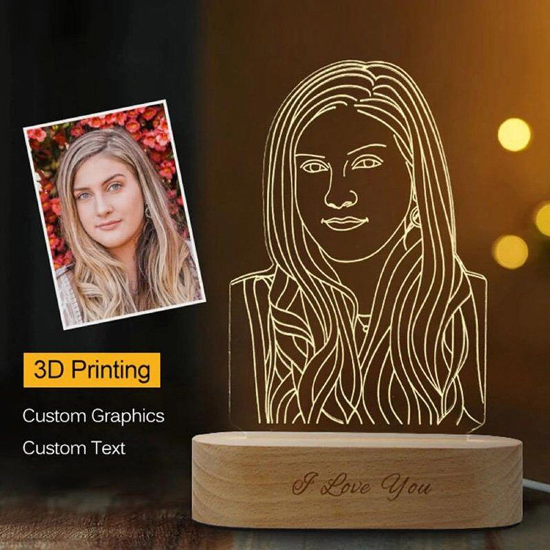 Custom 3D Photo Lamp -To My Child