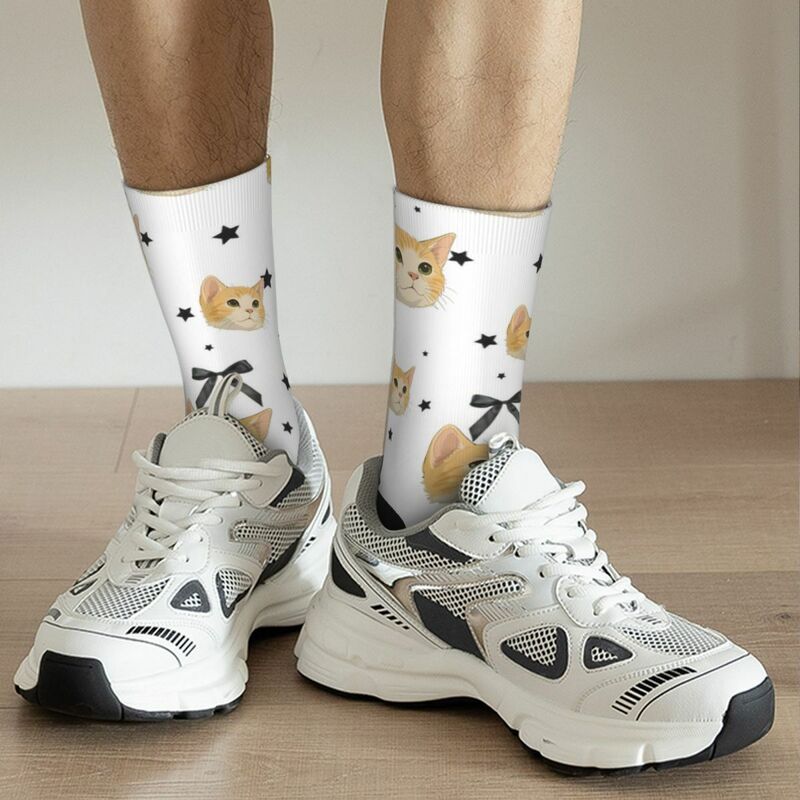 Personalized Face Socks Custom Pet Portrait Cartoon Photo Gift for Pet Lovers