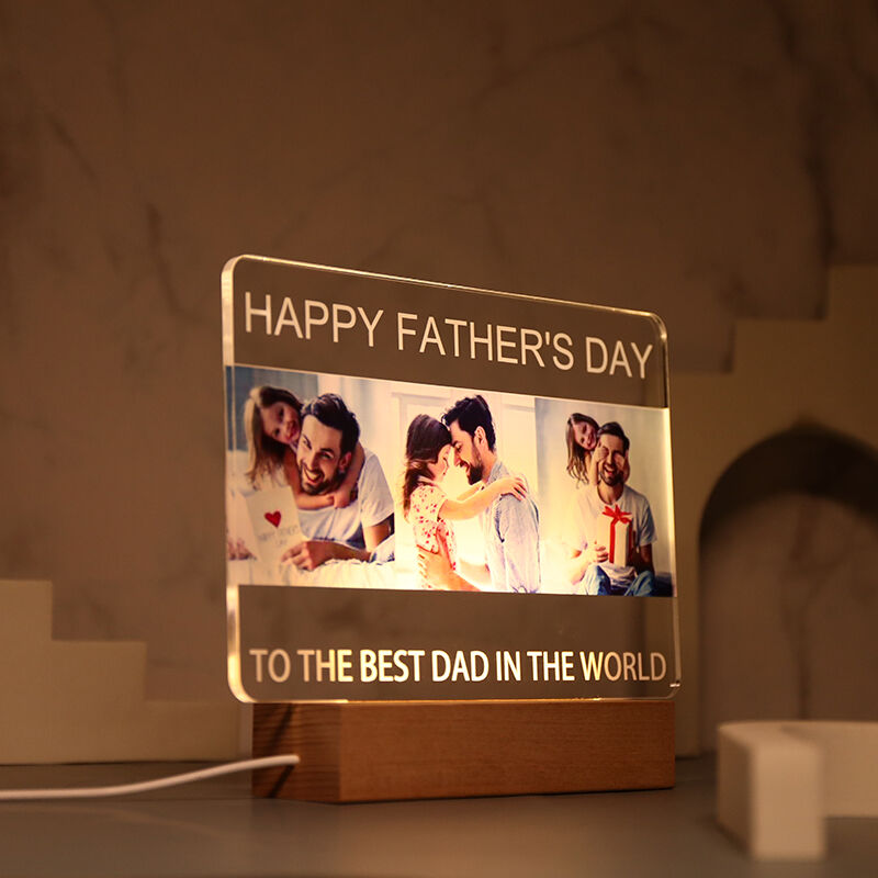 Personalized Acrylic Lights-Love Dad