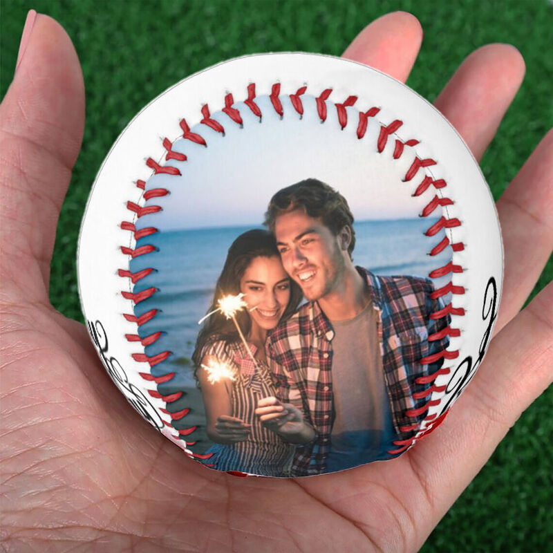 Custom Photo Baseball Birthday Gift for Friend