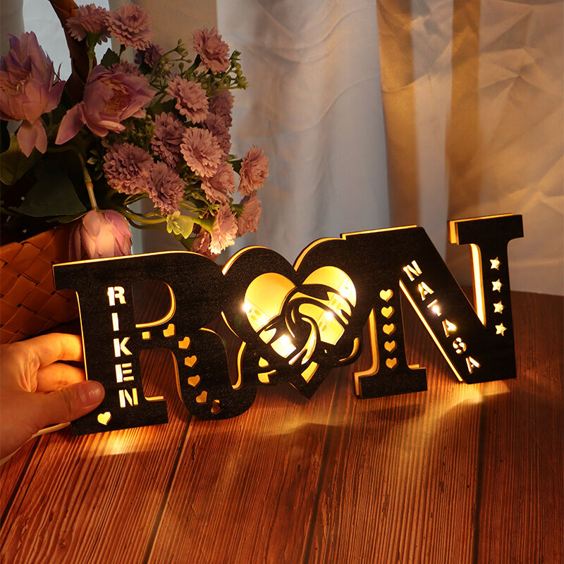 Personalized Name Night Light Creative Valentine's Day Present