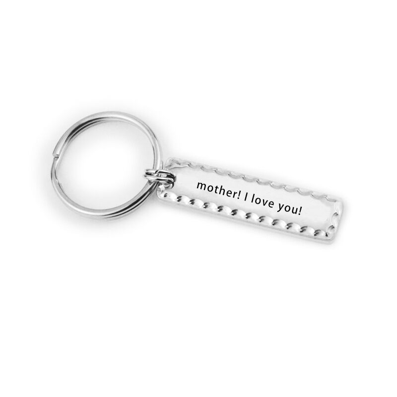 "Sun Is New Every Day" Custom Engraved Key Chain