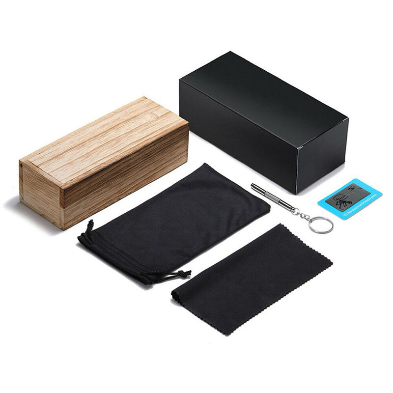 Boîte à lunettes de soleil en bois personnalisée avec nom Boîte de rangement de voyage pour les amis