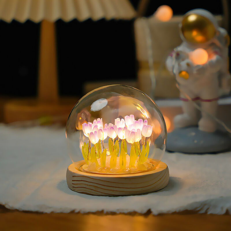 Cute Tulip Lamp Beautiful Gift for Your Love