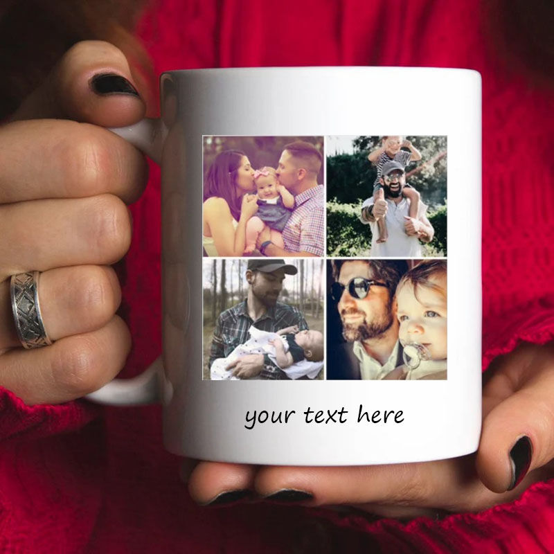 Personalized Record Good Life Custom Photo Mug