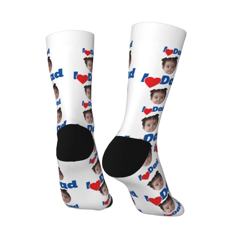Customized Socks with Photos of Lovely Children