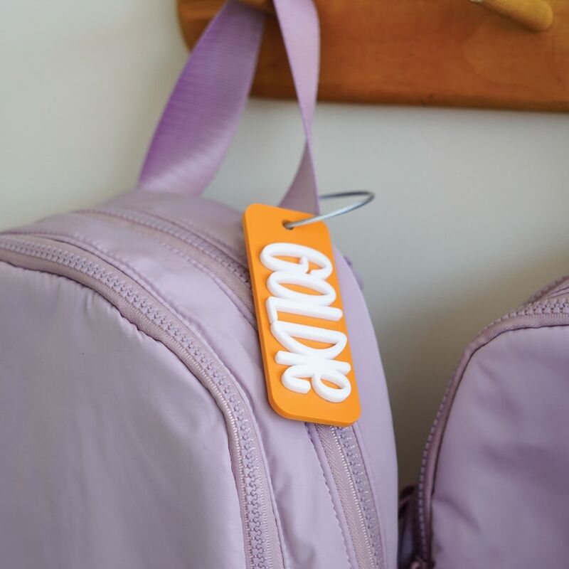 Personalisierter Schlüsselanhänger Bunter Name Witziges Geschenk für Teenager