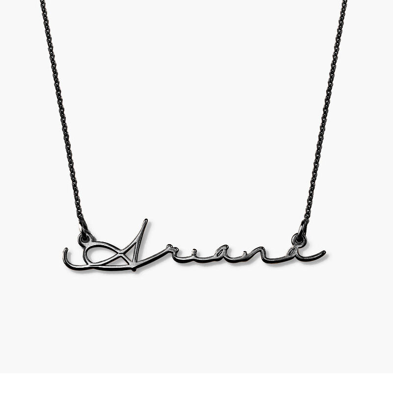 "Be True" Personalized Name Necklace