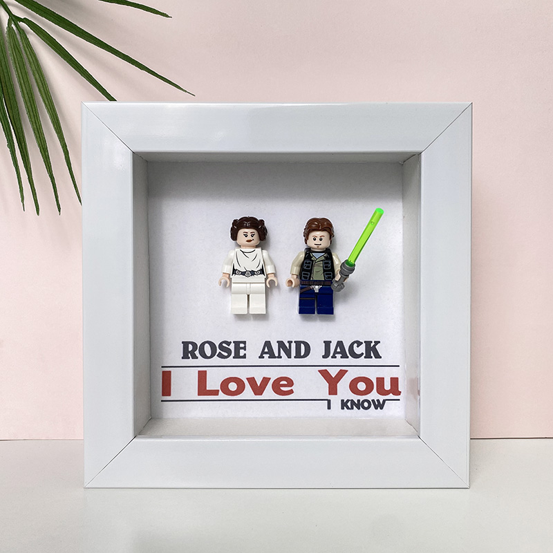 "I Love You" 2 SuperHeroes Personalised Valentine's Day Gifts