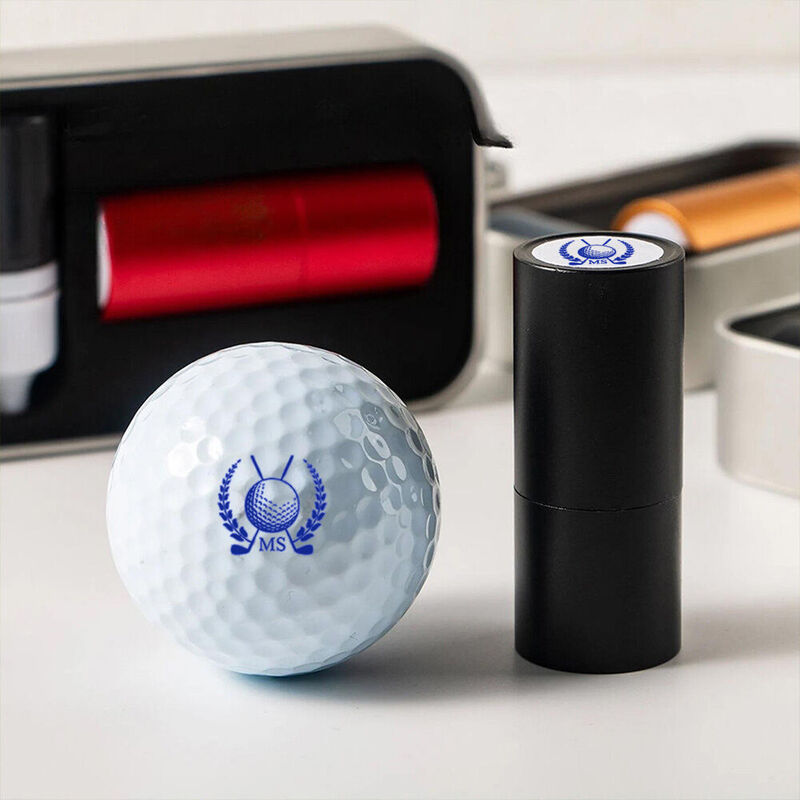 Personalized Ball Stamp Monogram Golf Ball Stamp Golfer Anniversary Gift for Golf Team