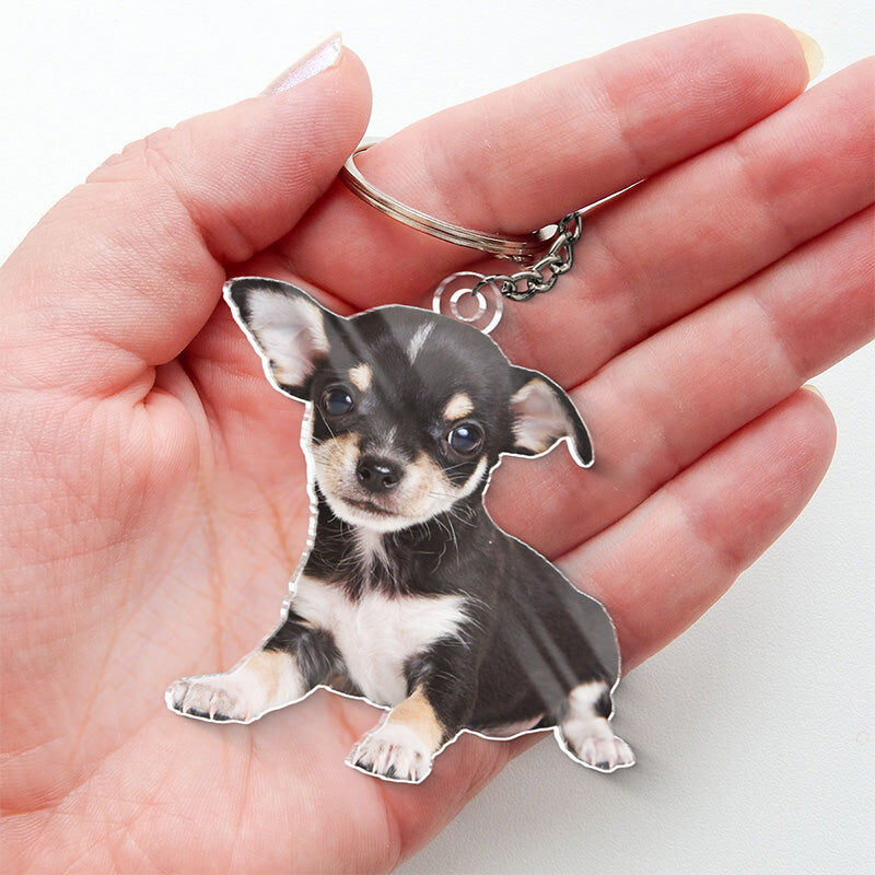 Personalized Acrylic Keychains With Custom Photos For Pet Lovers