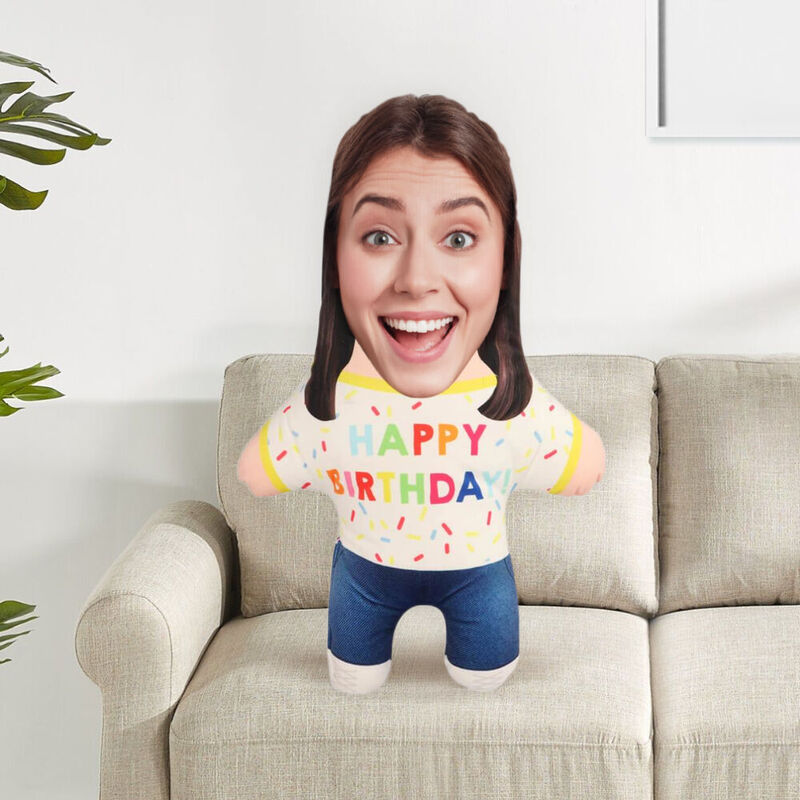 Coussin Oreiller personnalisé Coussin Oreiller d'anniversaire» heureux