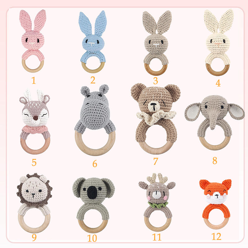 Personalized Baby Name Rattle Perfect Gift for Newborn