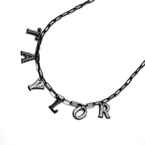 "Golden Sun" Personalized Name Necklace