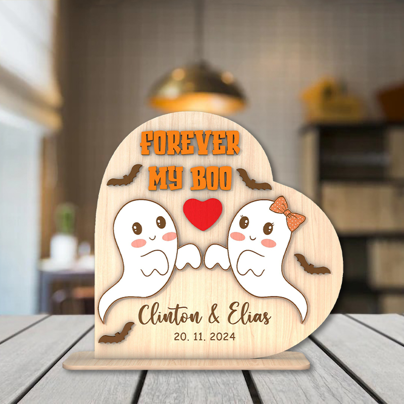 ハロウィン 名入れ フレーム ゴースト 装飾品 オーナメント