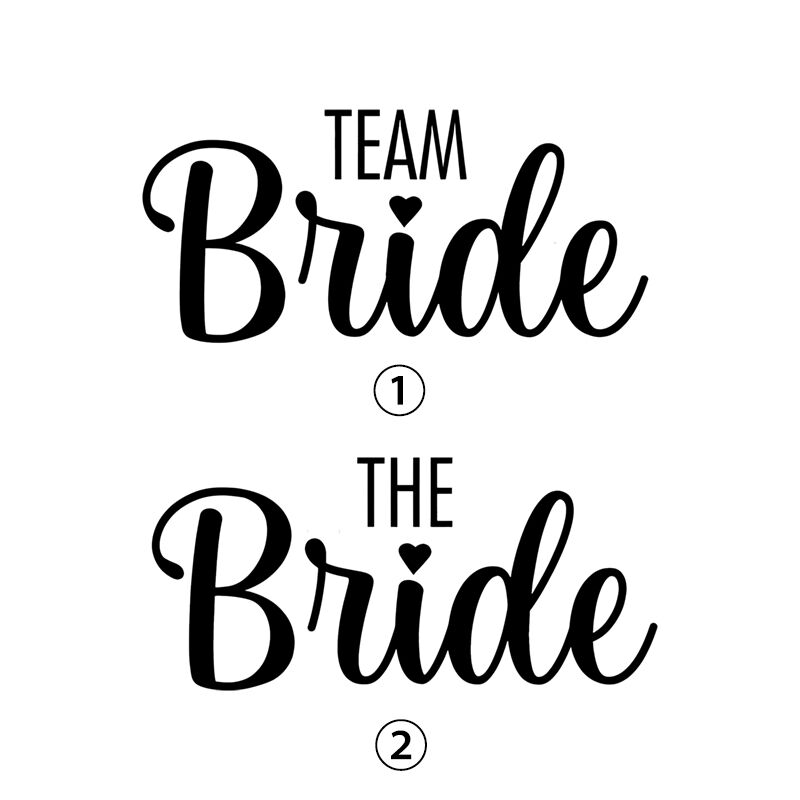 Personalized T-shirt Team Bride with Custom Name and Date Fun Gift for Bachelorette Party