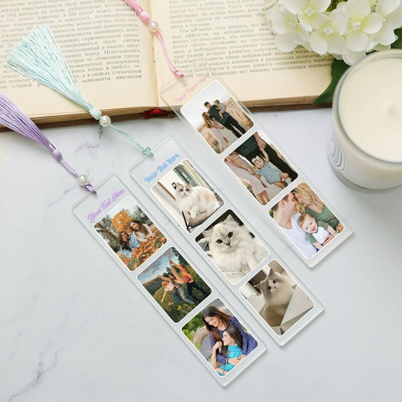 Personalized Bookmarks, Custom Photos Warm Gifts For Family