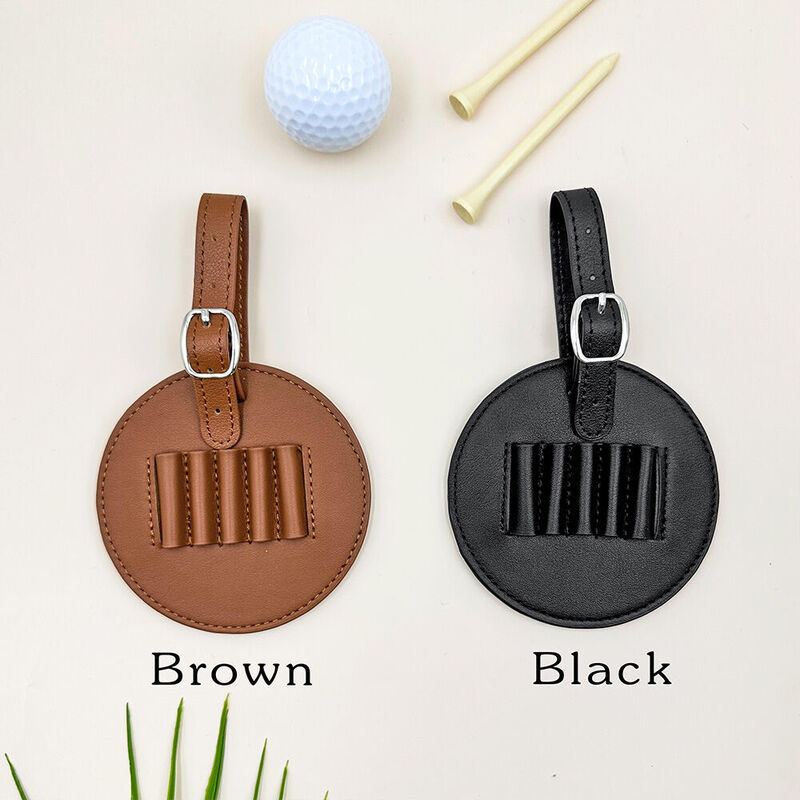 Sac porte-tee de golf personnalisé Lettres personnalisées Accessoires de golf Cadeaux pour garçons d'honneur pour mariage