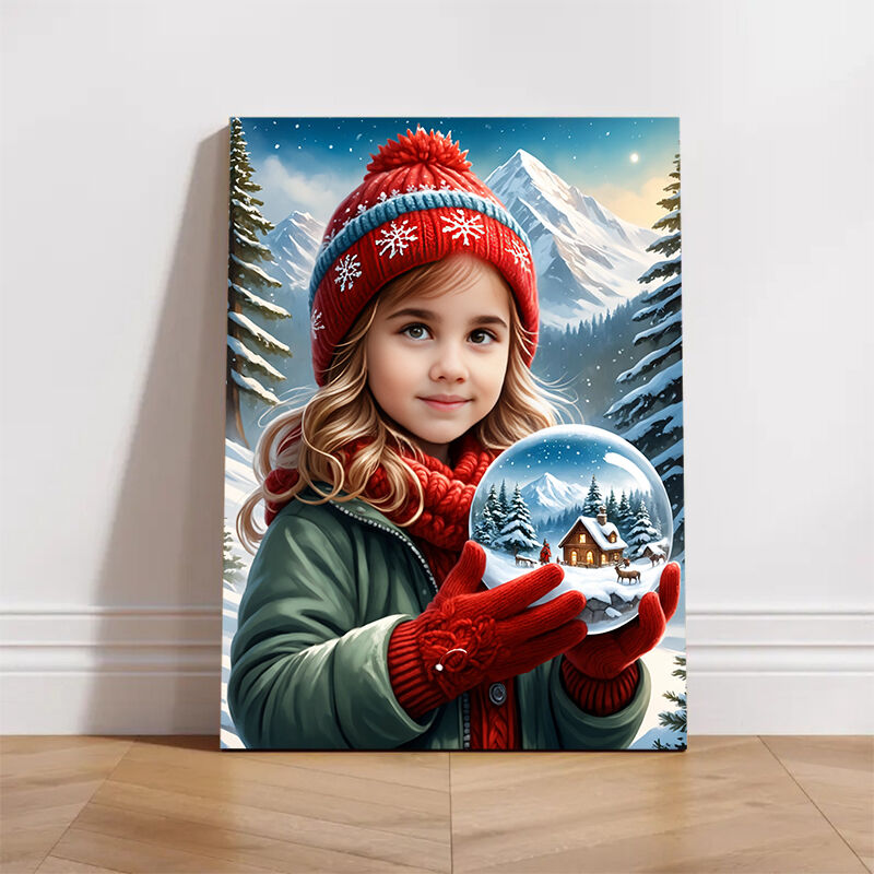 Personalized Portraits with Custom Face Swap Cute Gift for Kids