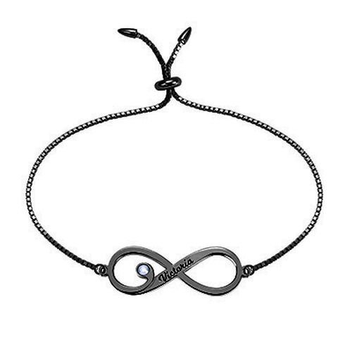 "Als ich dich traf" Personalisiertes Armband