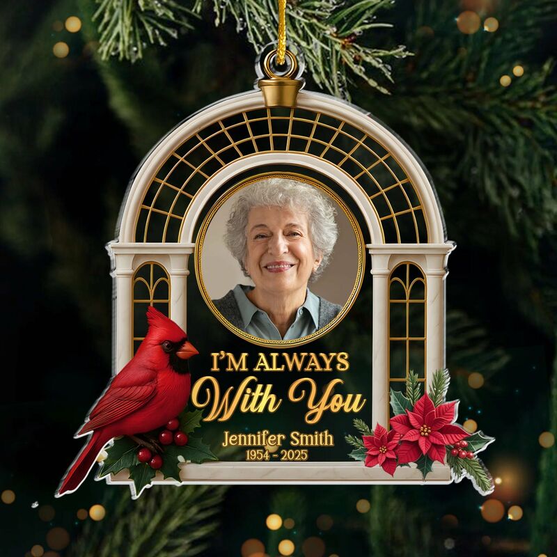 Personalisierte Foto-Anhänger Weihnachts-Souvenirgeschenk