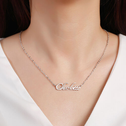 "Love Yourself" Personalized Name Necklace