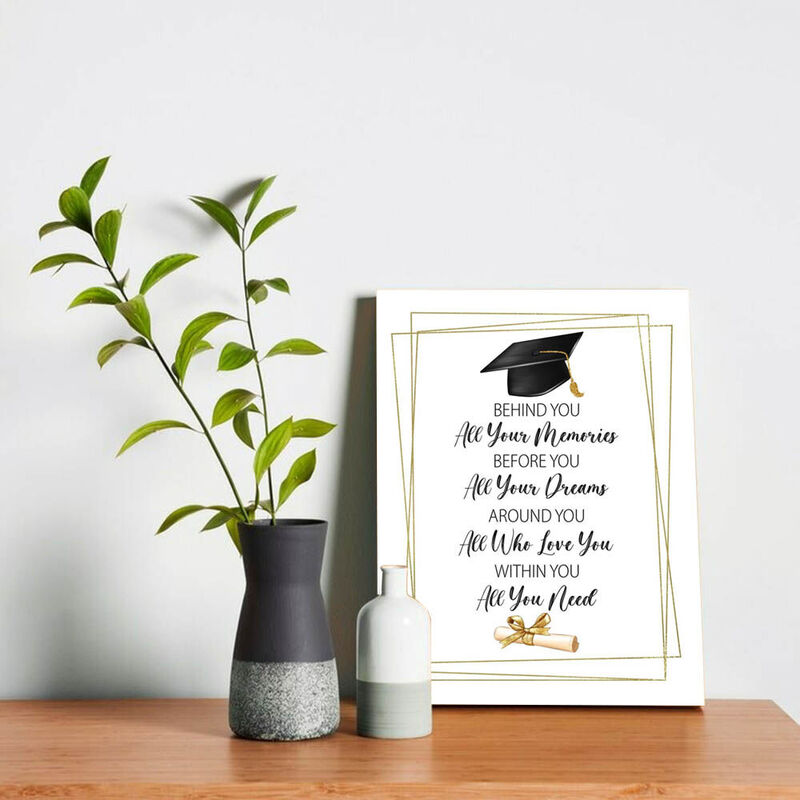 Best Canvas Wall Art Graduation Gift for Friend