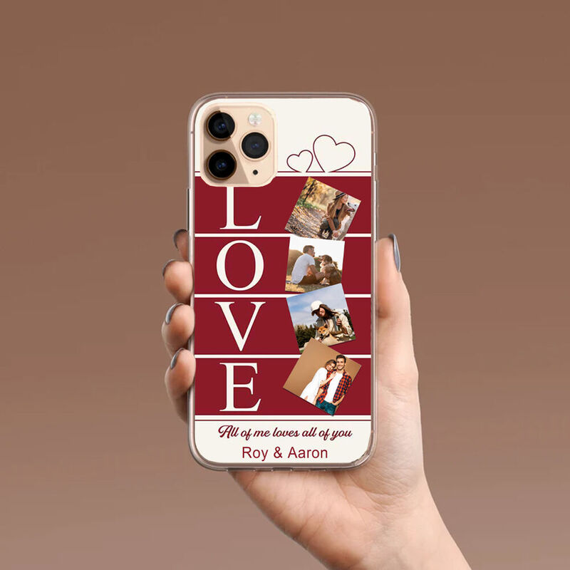 Personalized Phone Case With Photo Sweet Gift For Couples