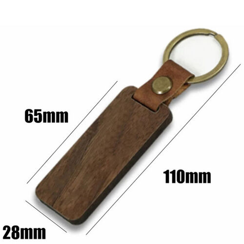 Scannable Spotify Code Custom Music Song Wooden Keychain for Him