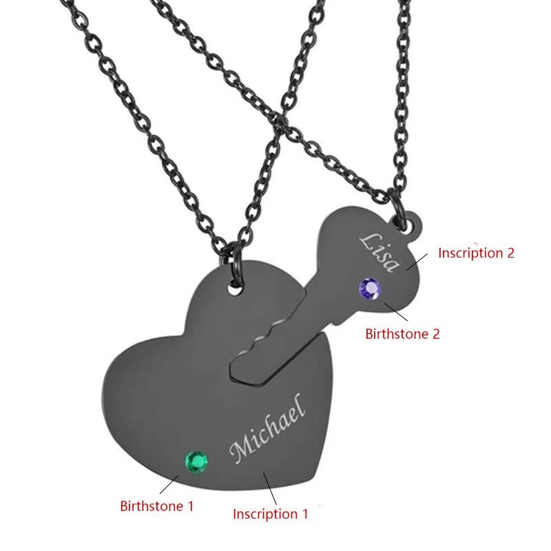 "Love Me Like You Do" Heart Shape Necklace for Couples