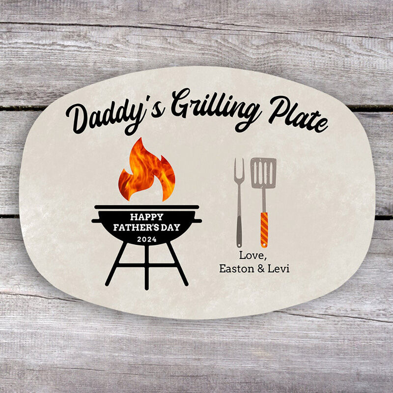 Personalized Name Plate Perfect Gift for Father