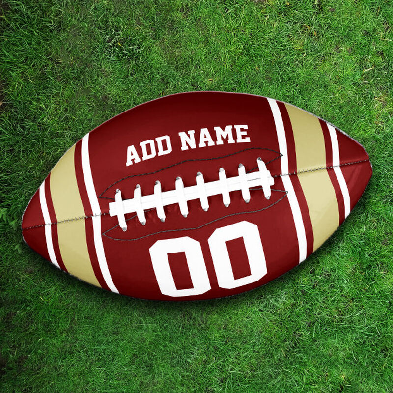 Personalized Soccer Ball with Name and Number Player Logo Back to School Gift for Kids