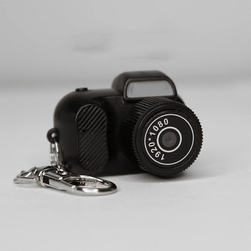 Mini kamera nyckelknippa Lustig gåva för fotografiälskare