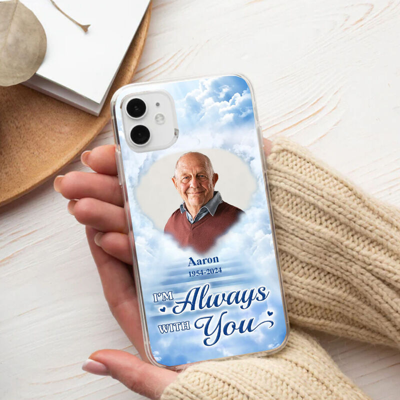 Personalisierte Handytaschen Individuelle Foto-Gedenkgeschenke für verlorene Angehörige
