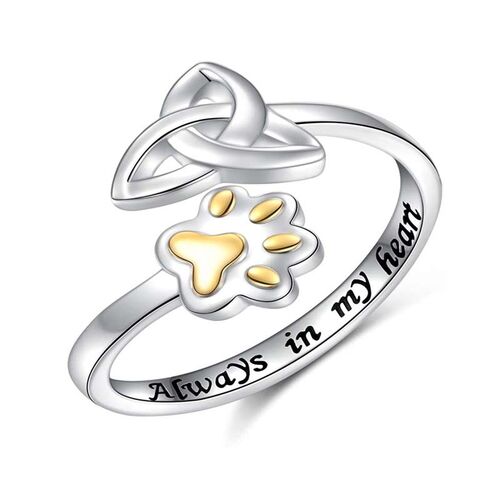 Personalized Animal Engraved Ring For Friends