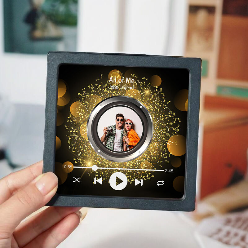 Aimant de réfrigérateur musical personnalisé Cadeau élégant pour les couples
